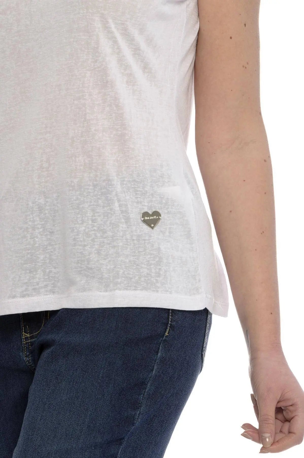 Canotta basic fiammata BIANCO DORABELLA