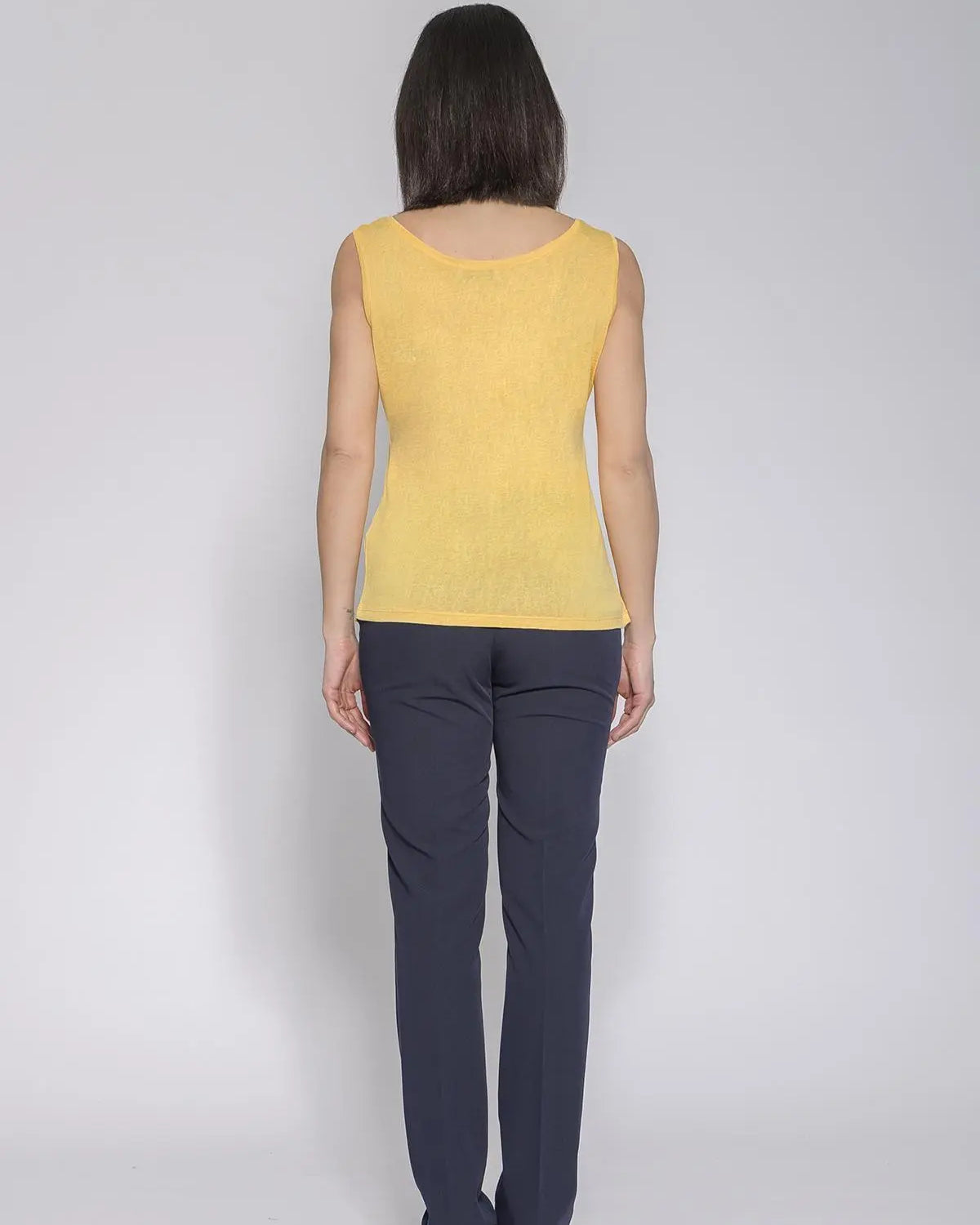 Canotta basic fiammata GIALLO DORABELLA