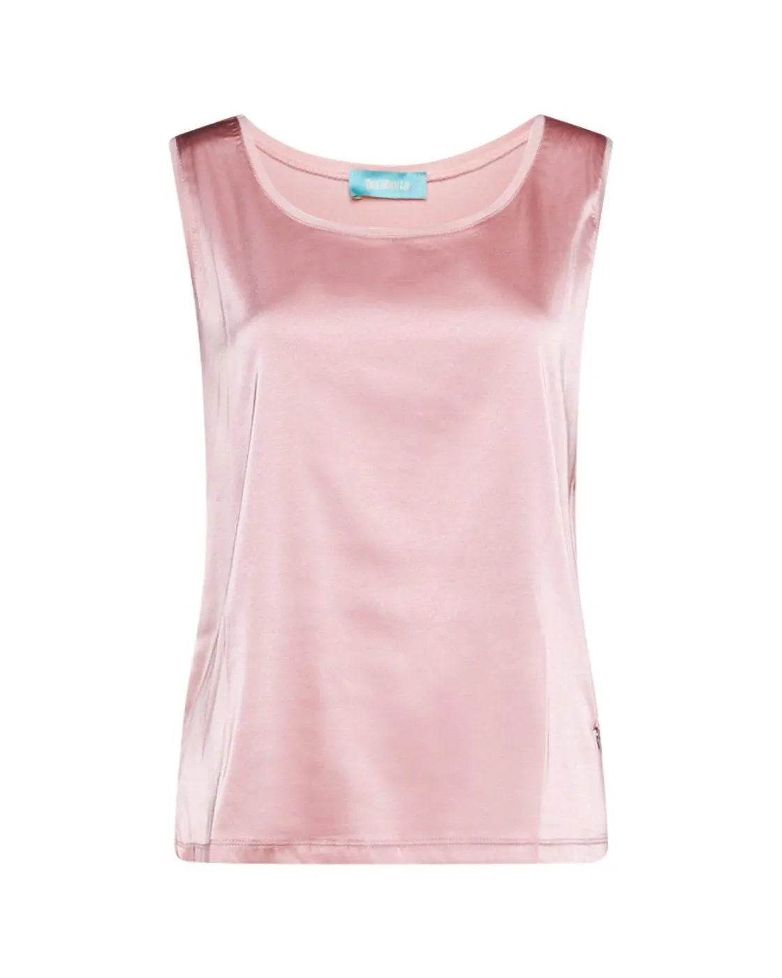 Canotta bimateriale BLUSH PINK DORABELLA