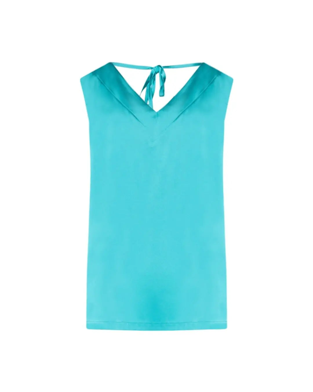 Canotta con laccetto TURCHESE DORABELLA XXL