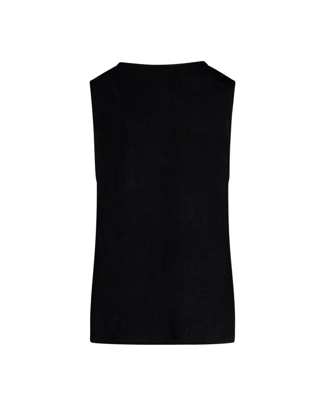 Canotta con trasparenza BLACK DORABELLA