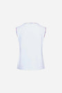 Canotta girocollo goccia WHITE DORABELLA