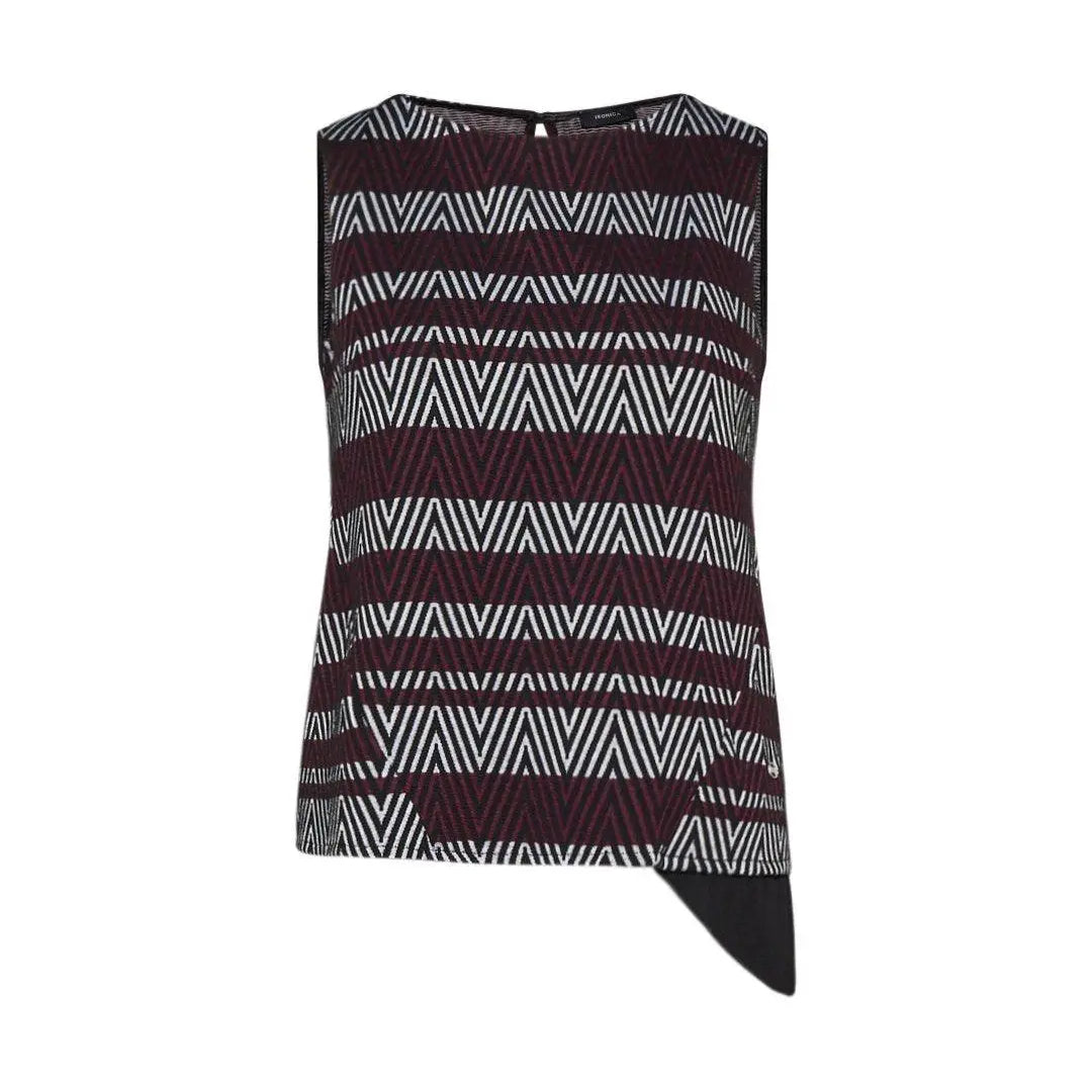 Canotta jacquard BORD-NERO IRONICA 52