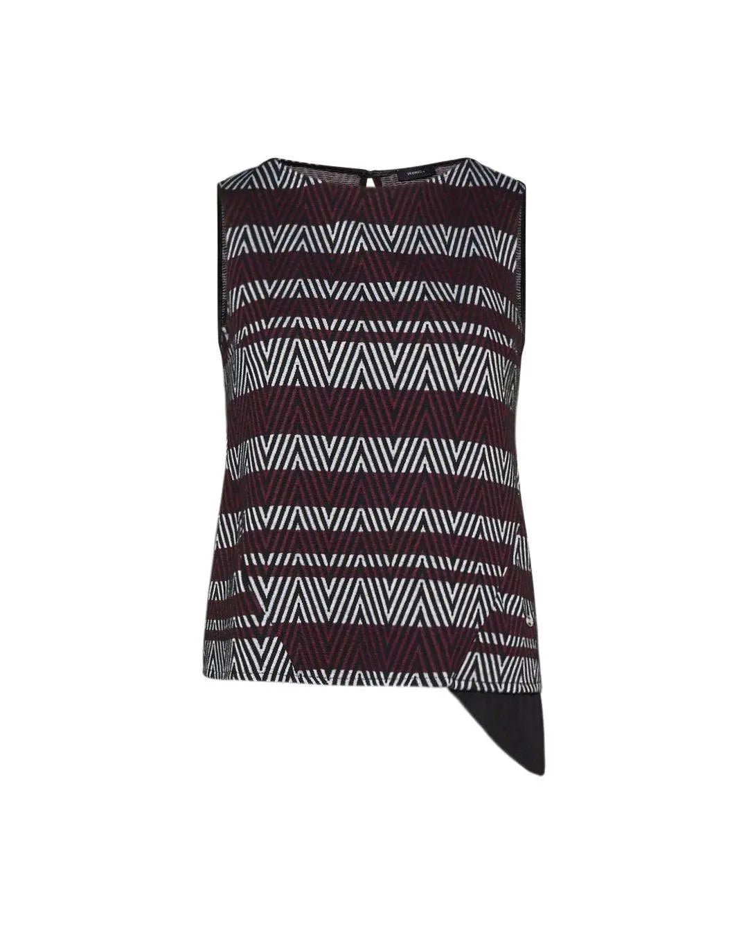 Canotta jacquard BORD-NERO IRONICA 52