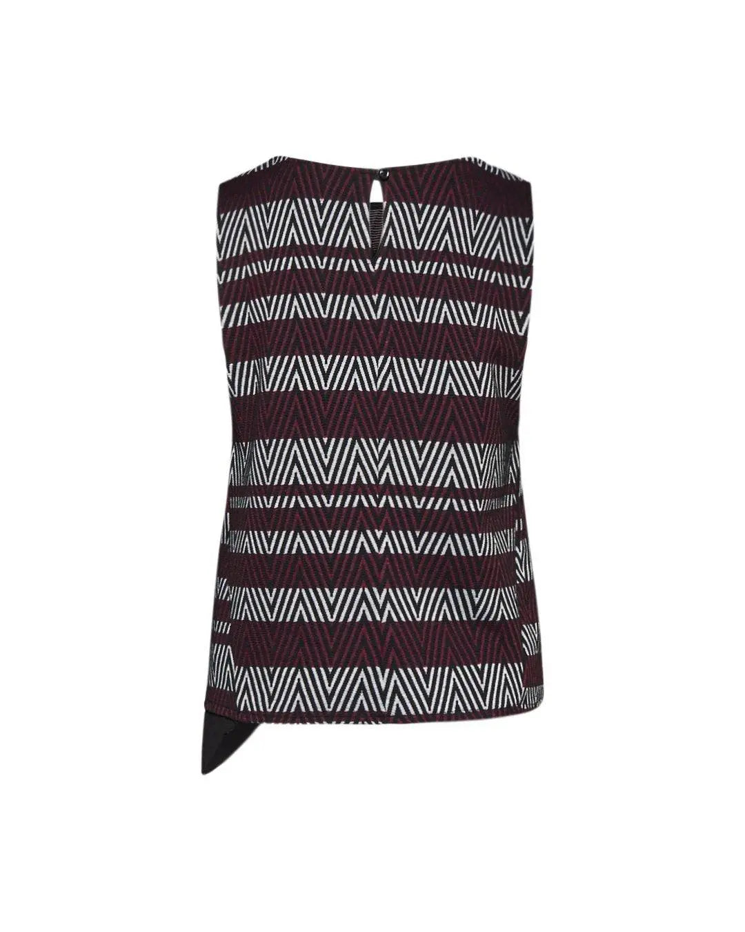 Canotta jacquard BORD-NERO IRONICA