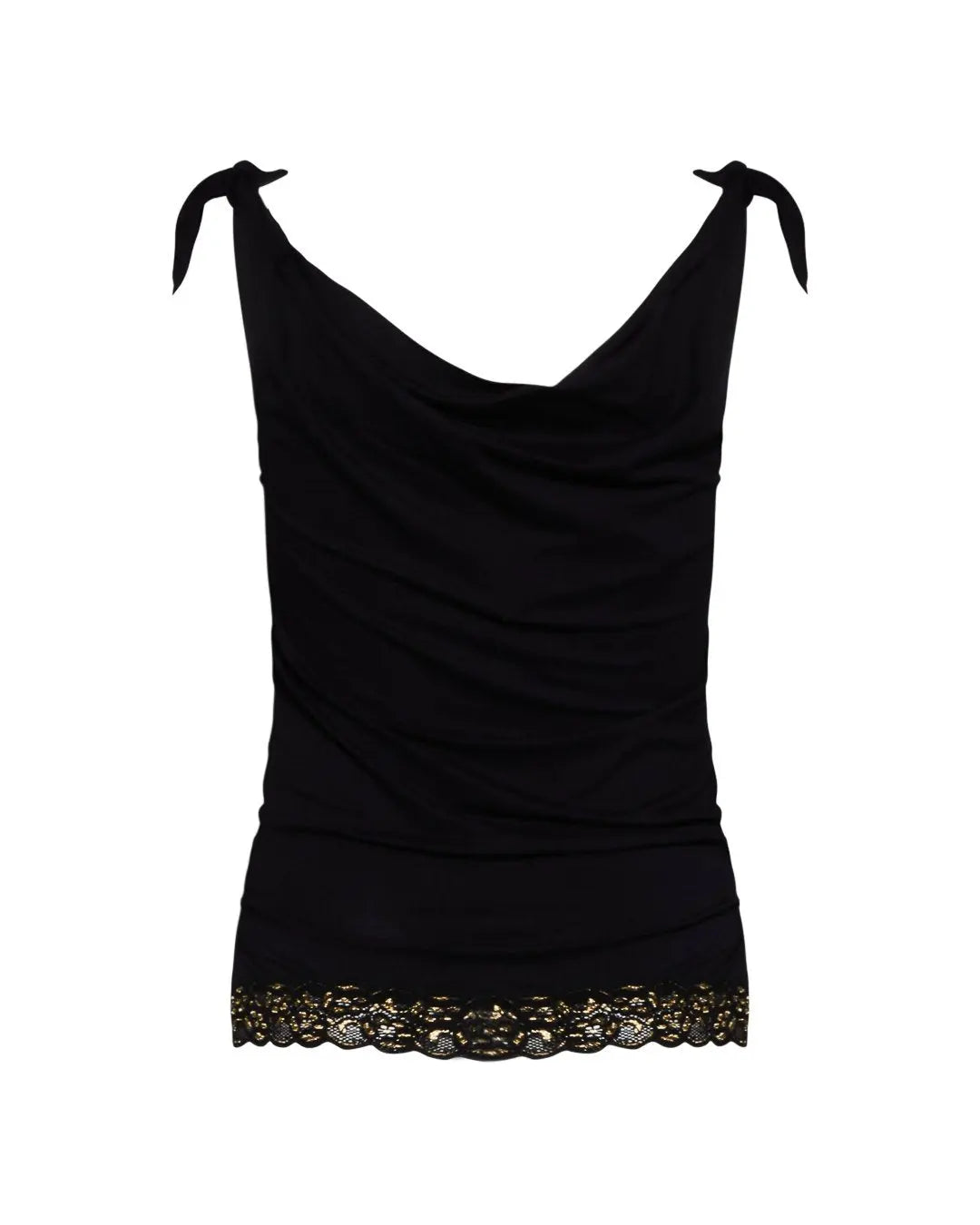 Canotta strass NERO IRONICA