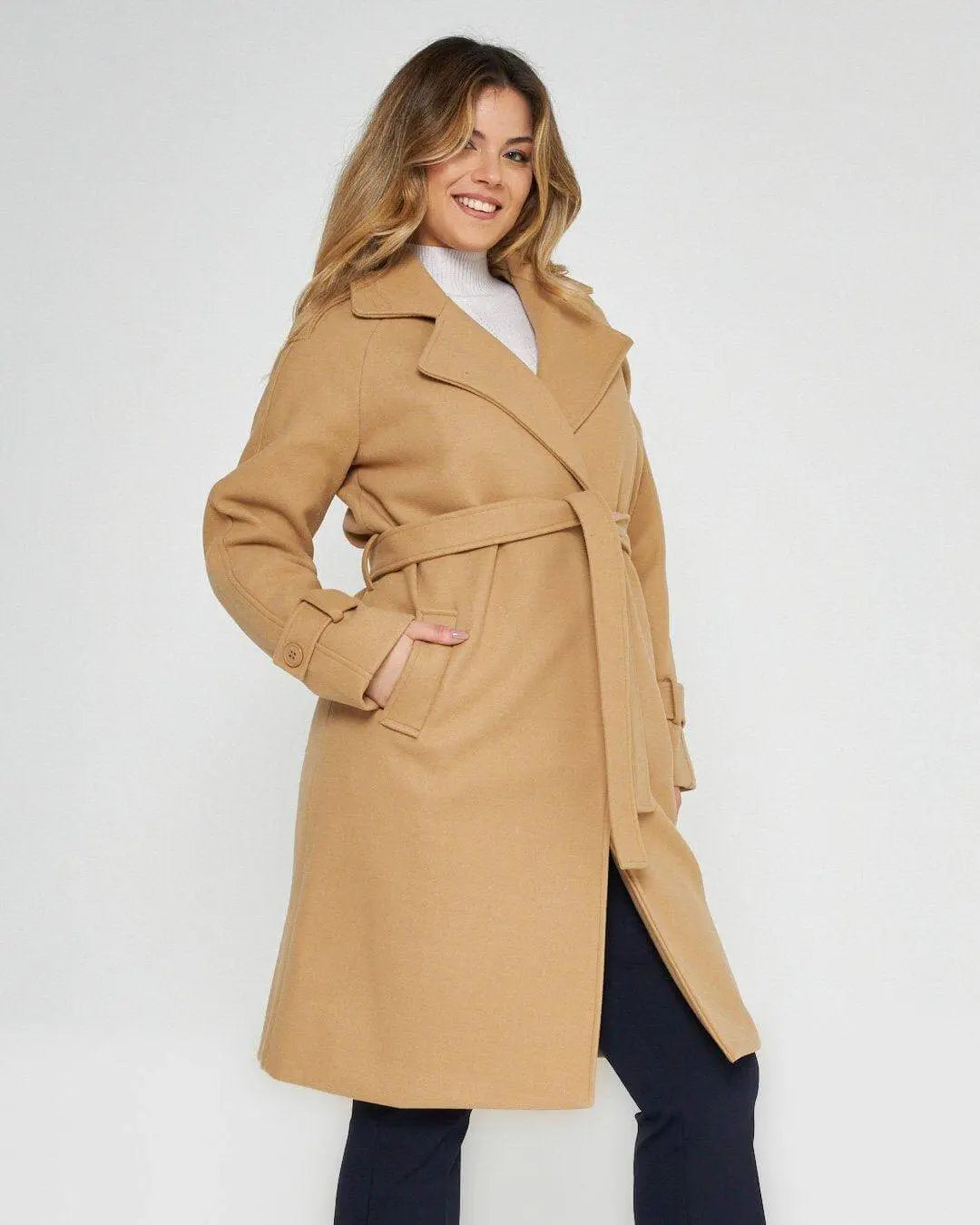 Cappotto accappatoio CACAO DORABELLA 50