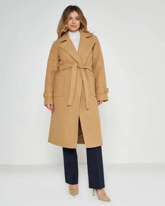 Cappotto accappatoio CACAO DORABELLA 50