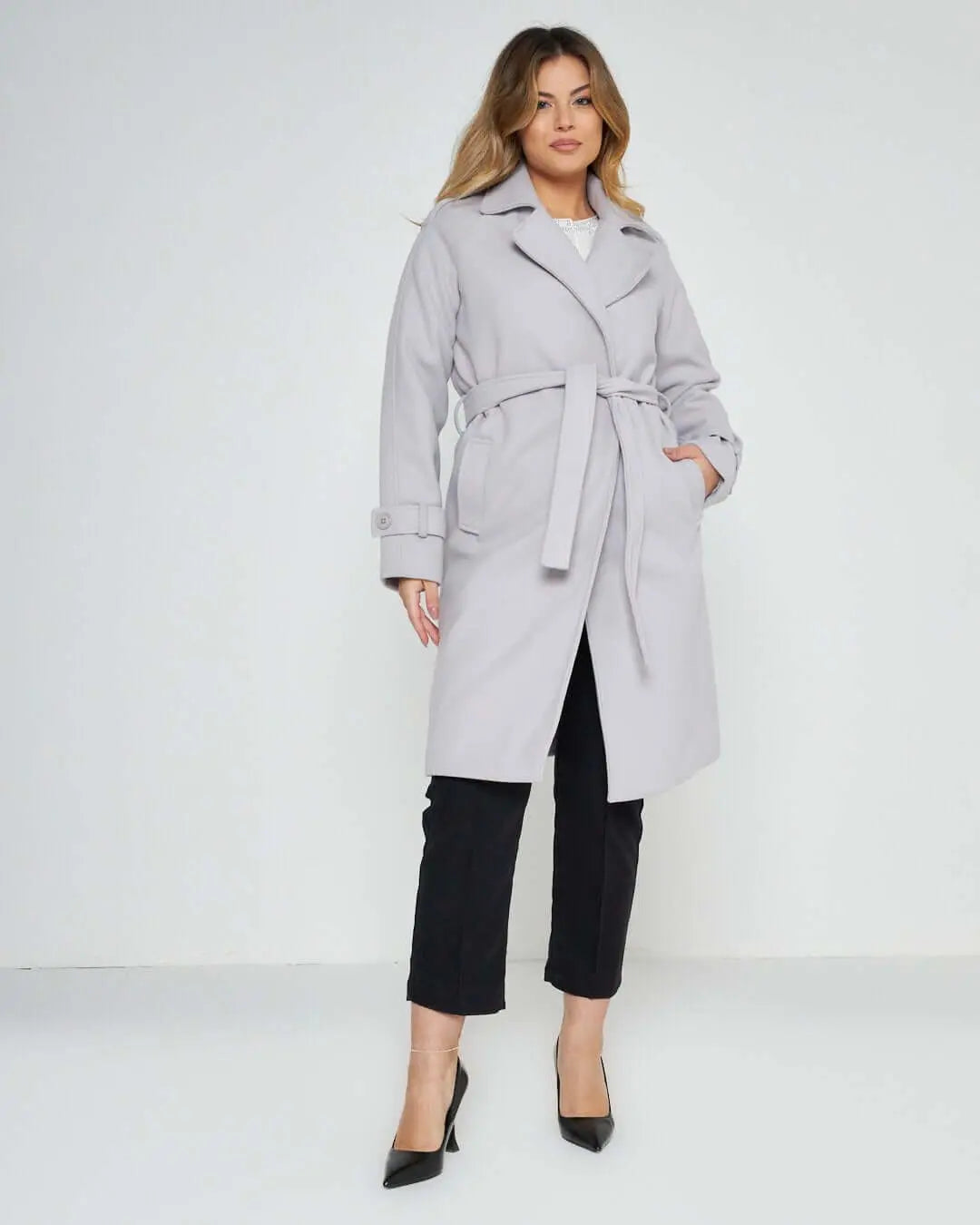 Cappotto accappatoio GRIGIO CHIARO DORABELLA