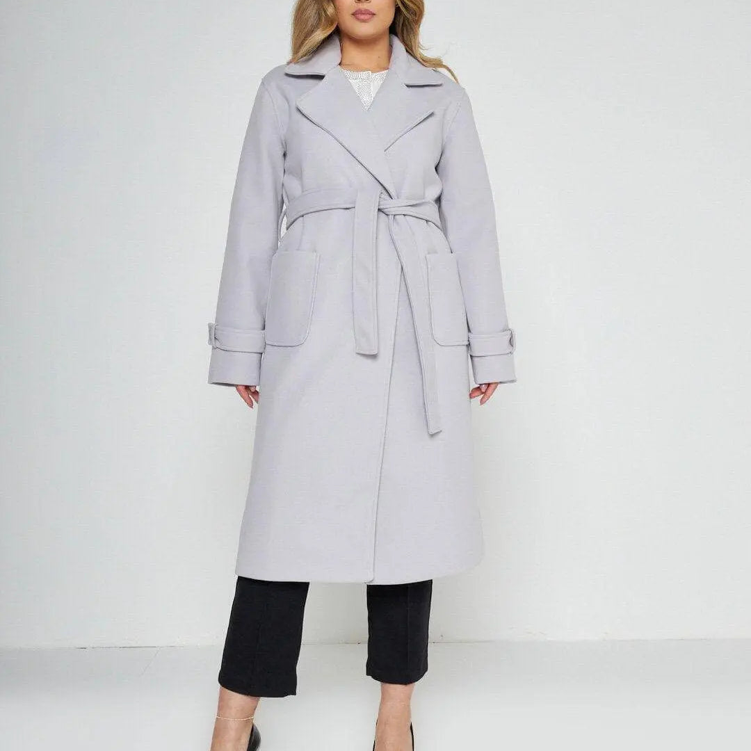 Cappotto accappatoio GRIGIO CHIARO DORABELLA 50