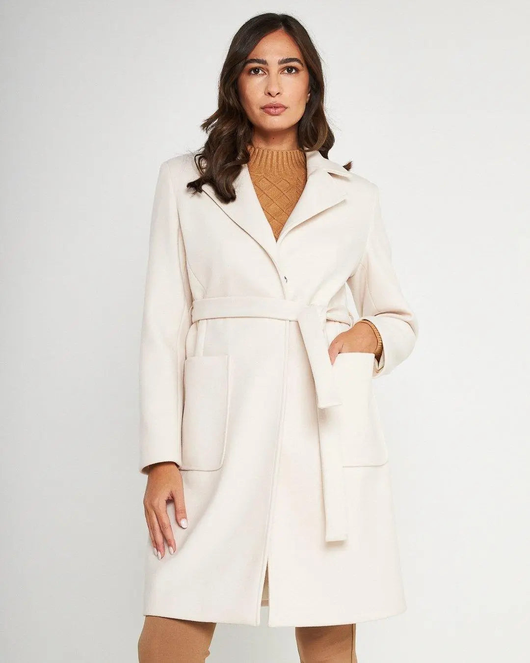 Cappotto accappatoio LATTE DORABELLA XXL