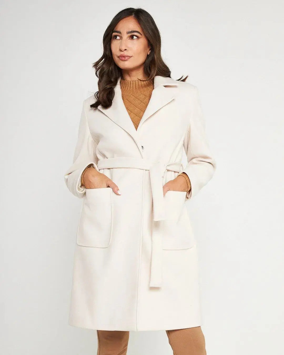 Cappotto accappatoio LATTE DORABELLA