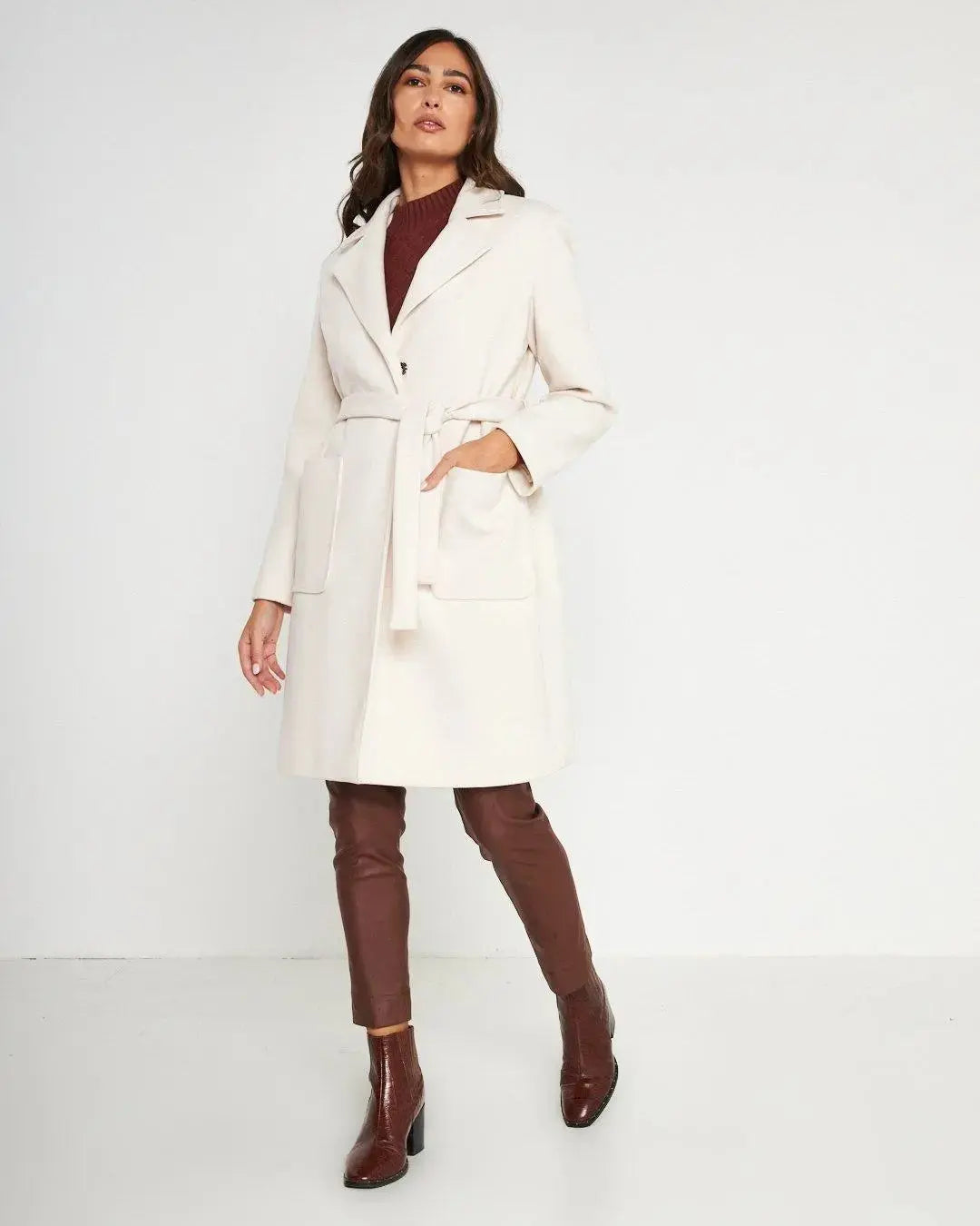 Cappotto accappatoio LATTE DORABELLA