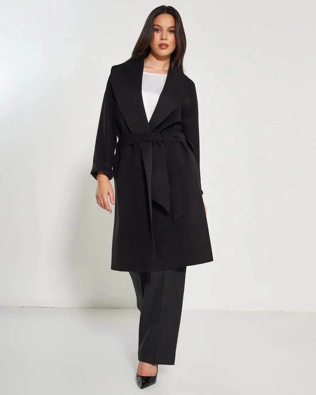 Cappotto accappatoio NERO DORABELLA XXL