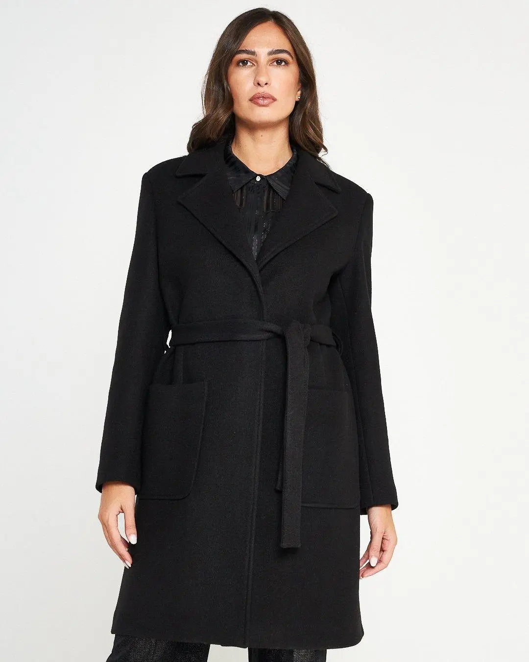 Cappotto accappatoio NERO DORABELLA XXL