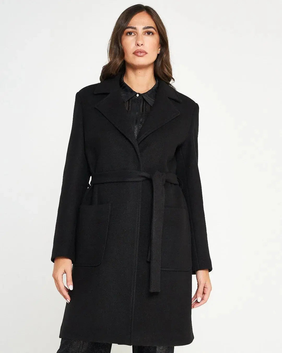 Cappotto accappatoio NERO DORABELLA XXL