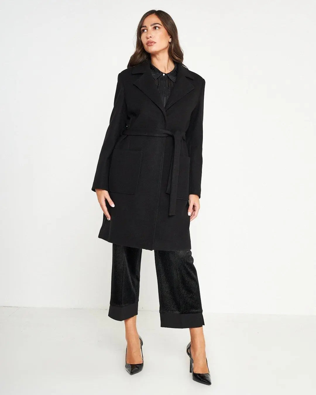 Cappotto accappatoio NERO DORABELLA