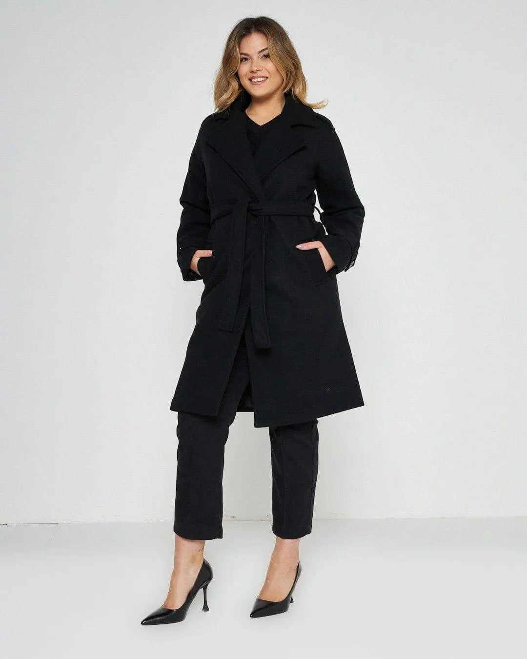 Cappotto accappatoio NERO DORABELLA