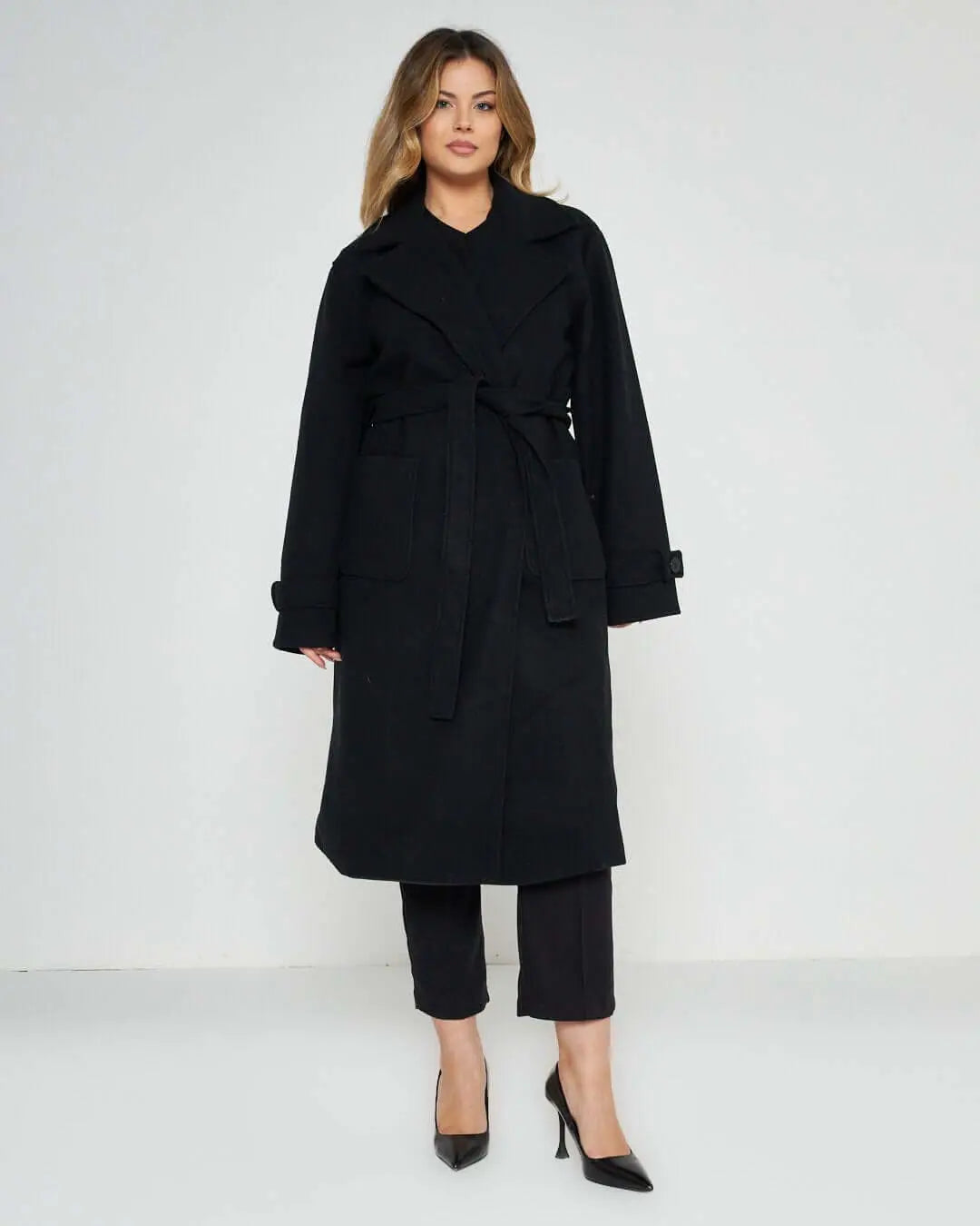 Cappotto accappatoio NERO DORABELLA 50