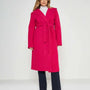 Cappotto accappatoio con cappuccio FUXIA DORABELLA 50