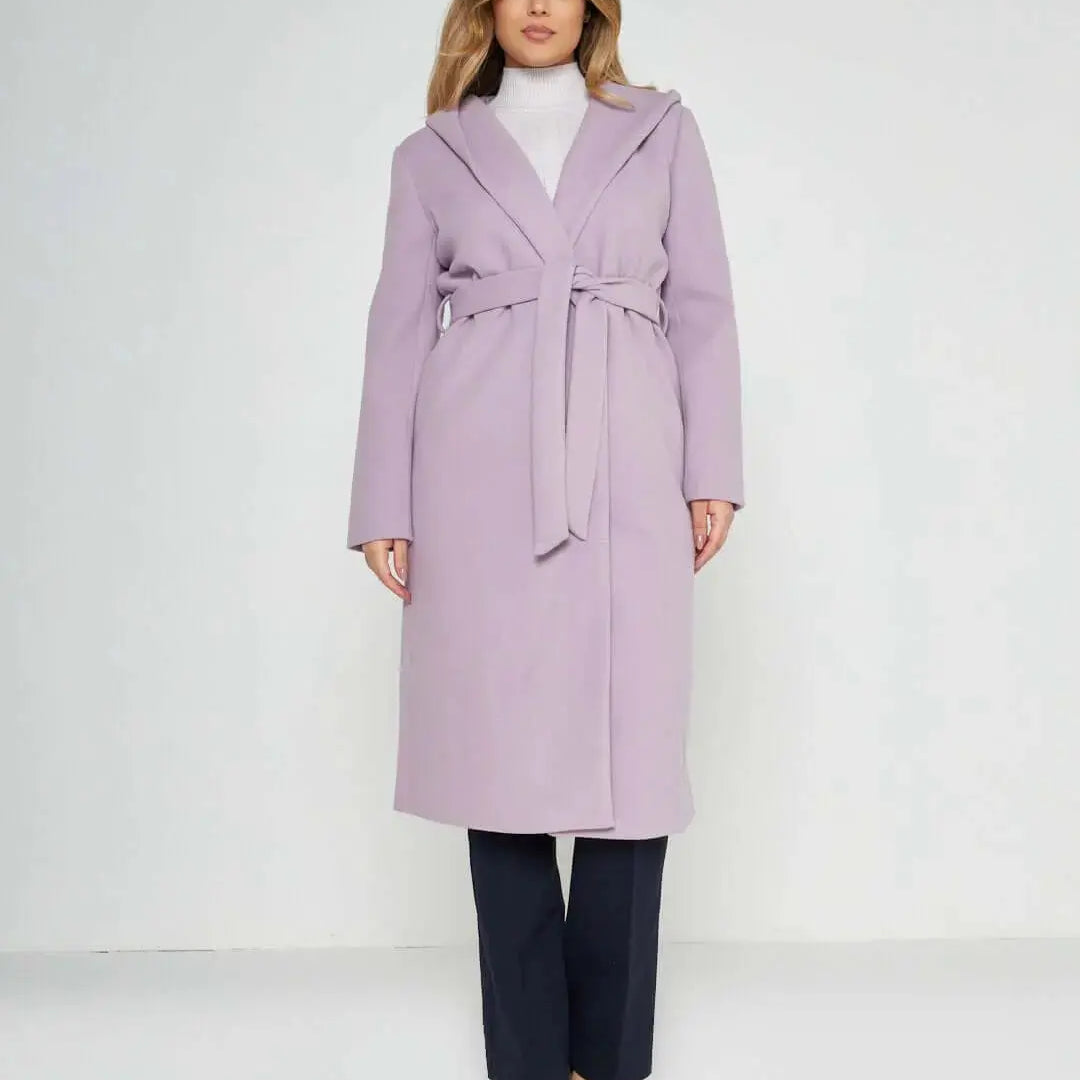 Cappotto accappatoio con cappuccio GLICINE DORABELLA 50