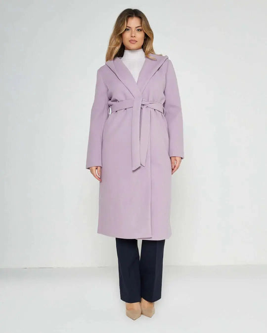 Cappotto accappatoio con cappuccio GLICINE DORABELLA 50