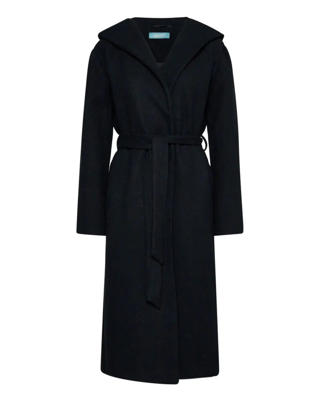 Cappotto accappatoio con cappuccio NERO DORABELLA