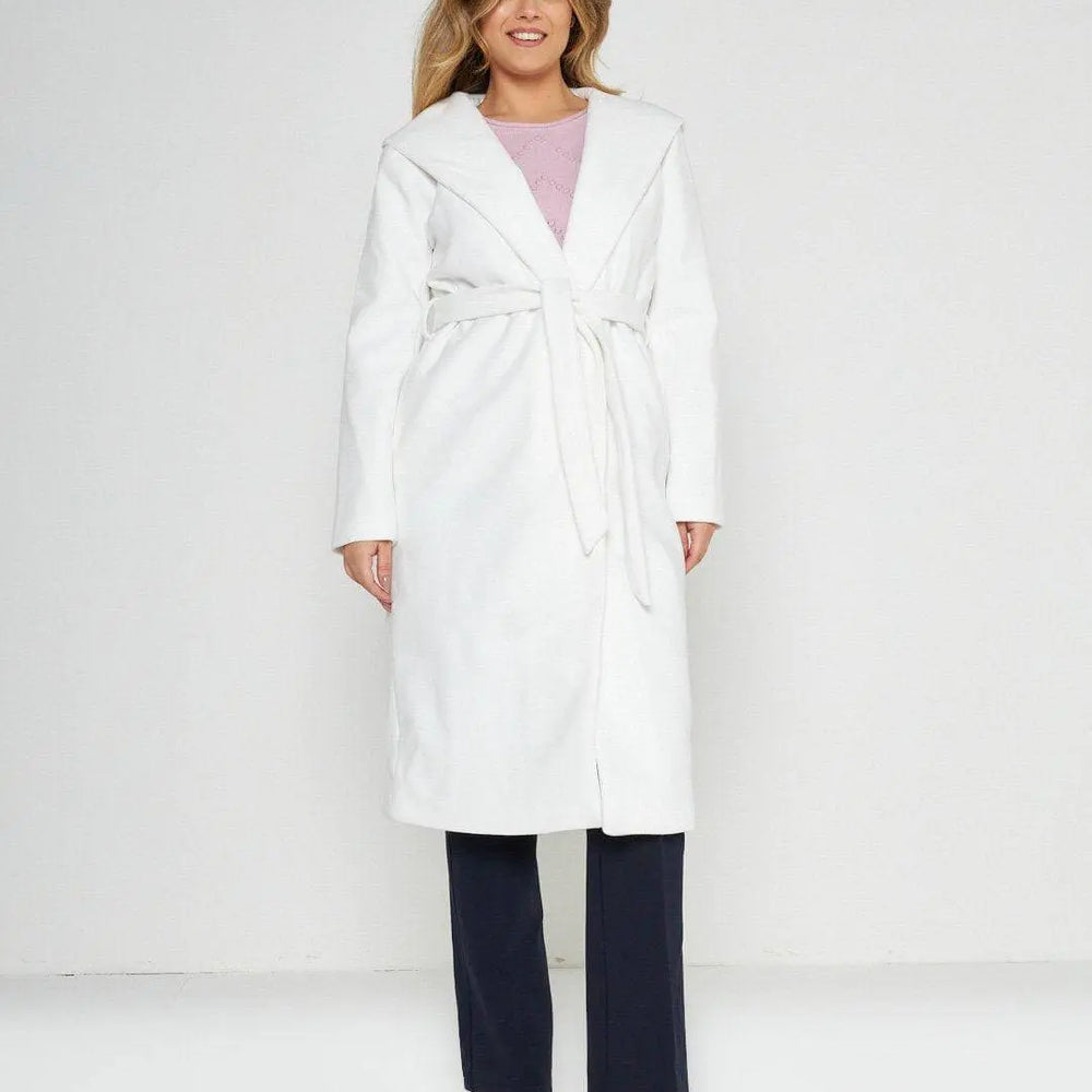 Cappotto accappatoio con cappuccio PANNA DORABELLA 50