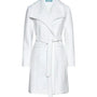 Cappotto accappatoio doppio petto BIANCO DORABELLA