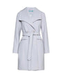 Cappotto accappatoio doppio petto GRIGIO CHIARO DORABELLA