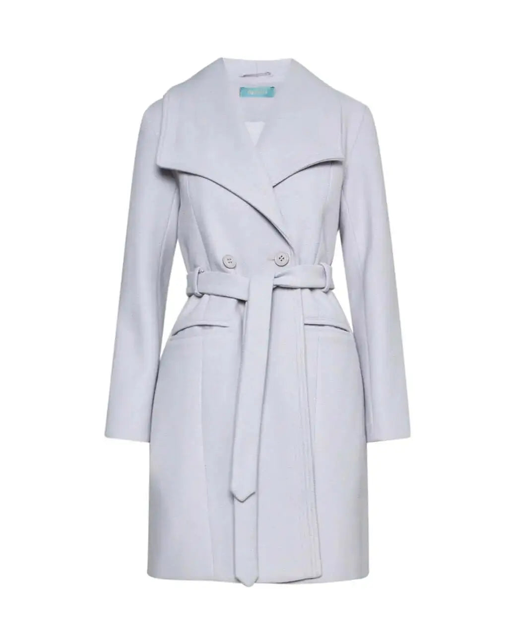 Cappotto accappatoio doppio petto GRIGIO CHIARO DORABELLA