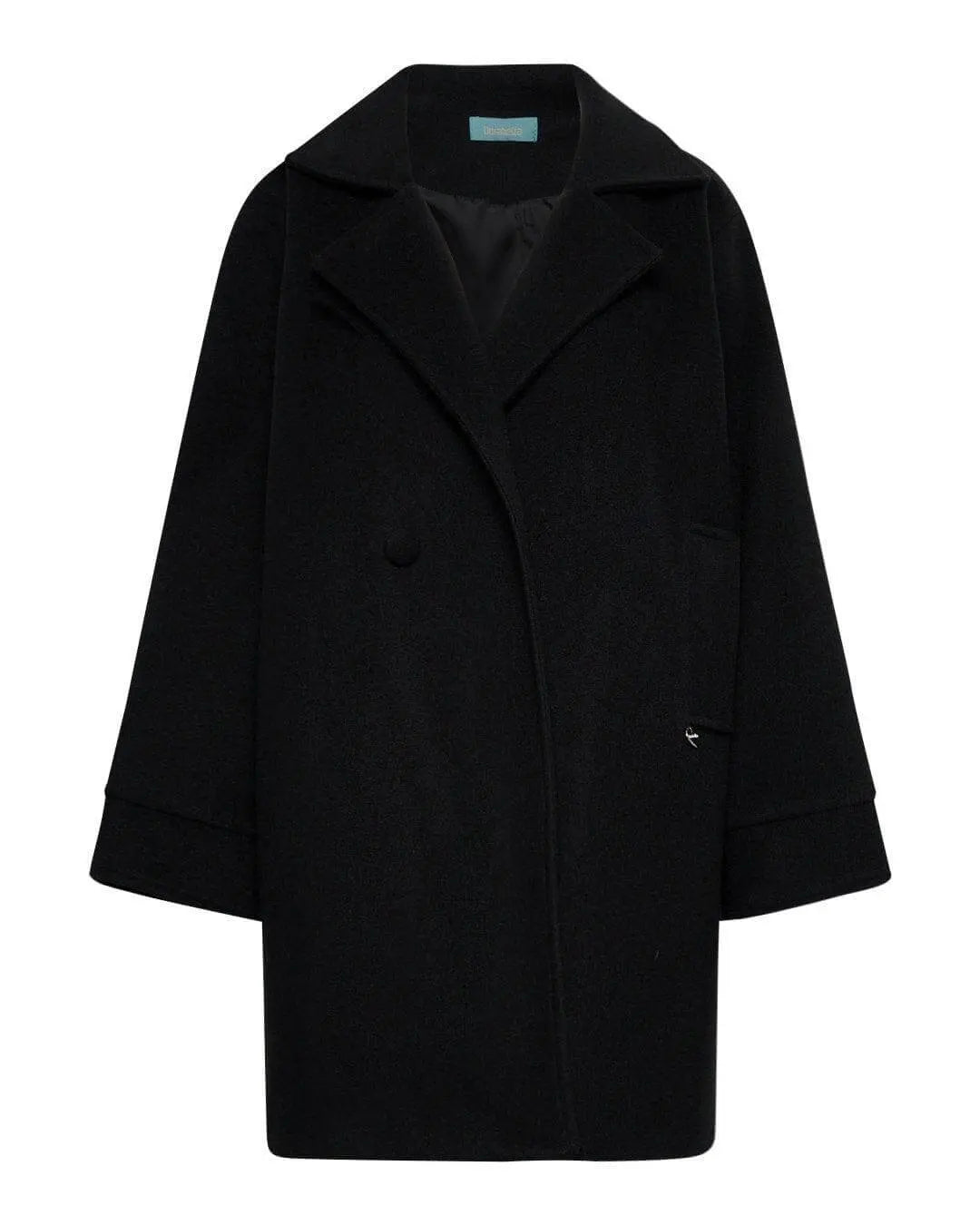 Cappotto doppio petto NERO DORABELLA
