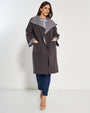 Cappotto in maglia ANTRACITE DORABELLA