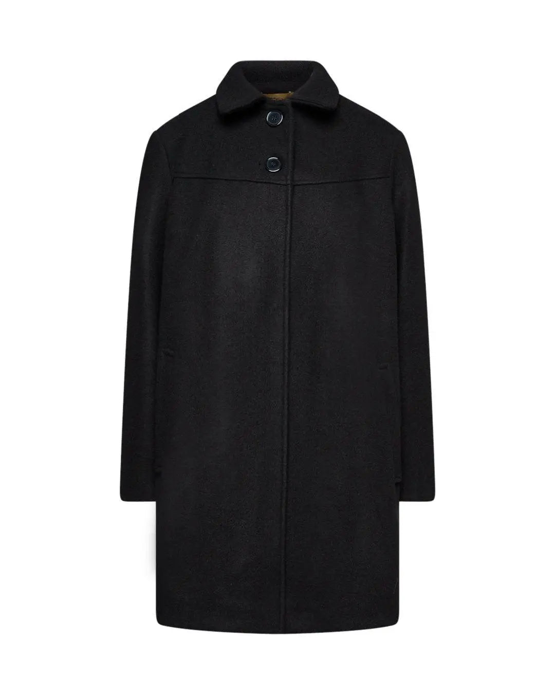 Cappotto linea ad A NERO DORABELLA PIU'