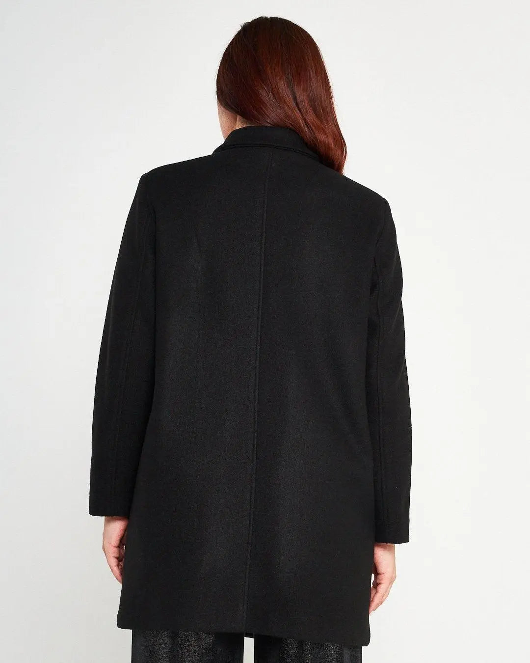 Cappotto linea ad A NERO DORABELLA PIU'