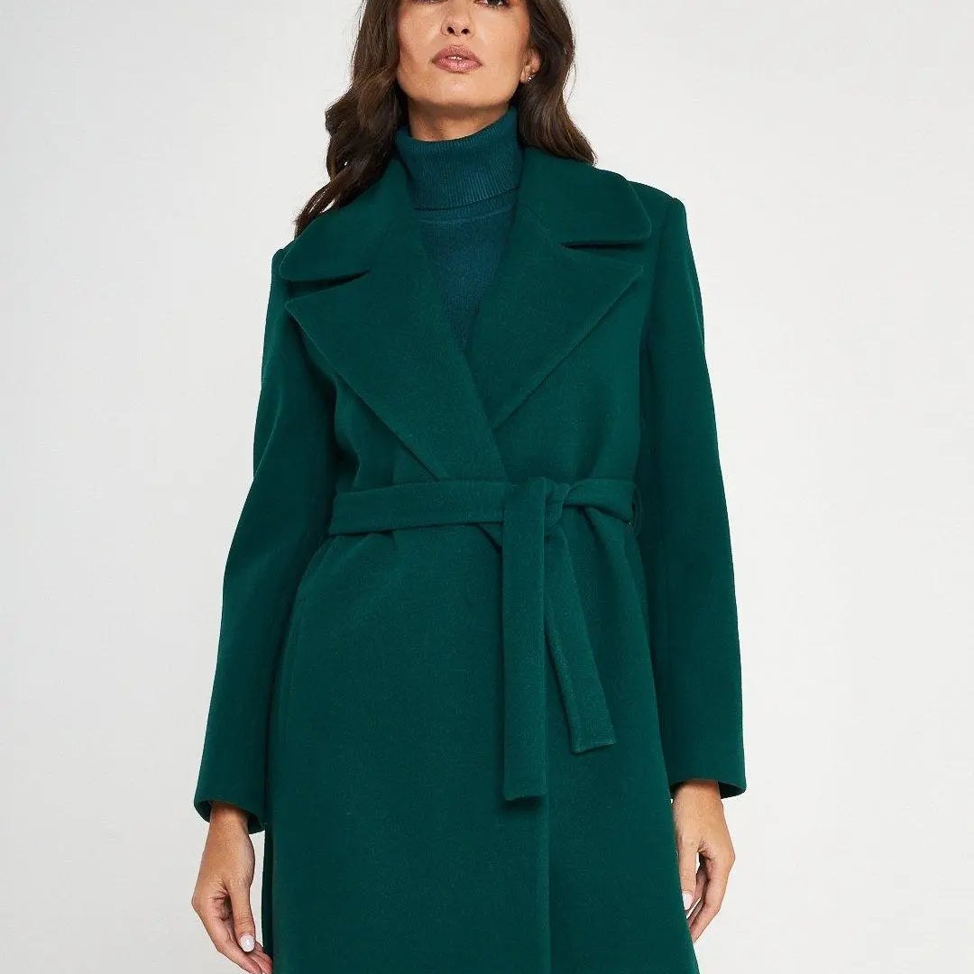 Cappotto tasche VERDE DORABELLA XXL