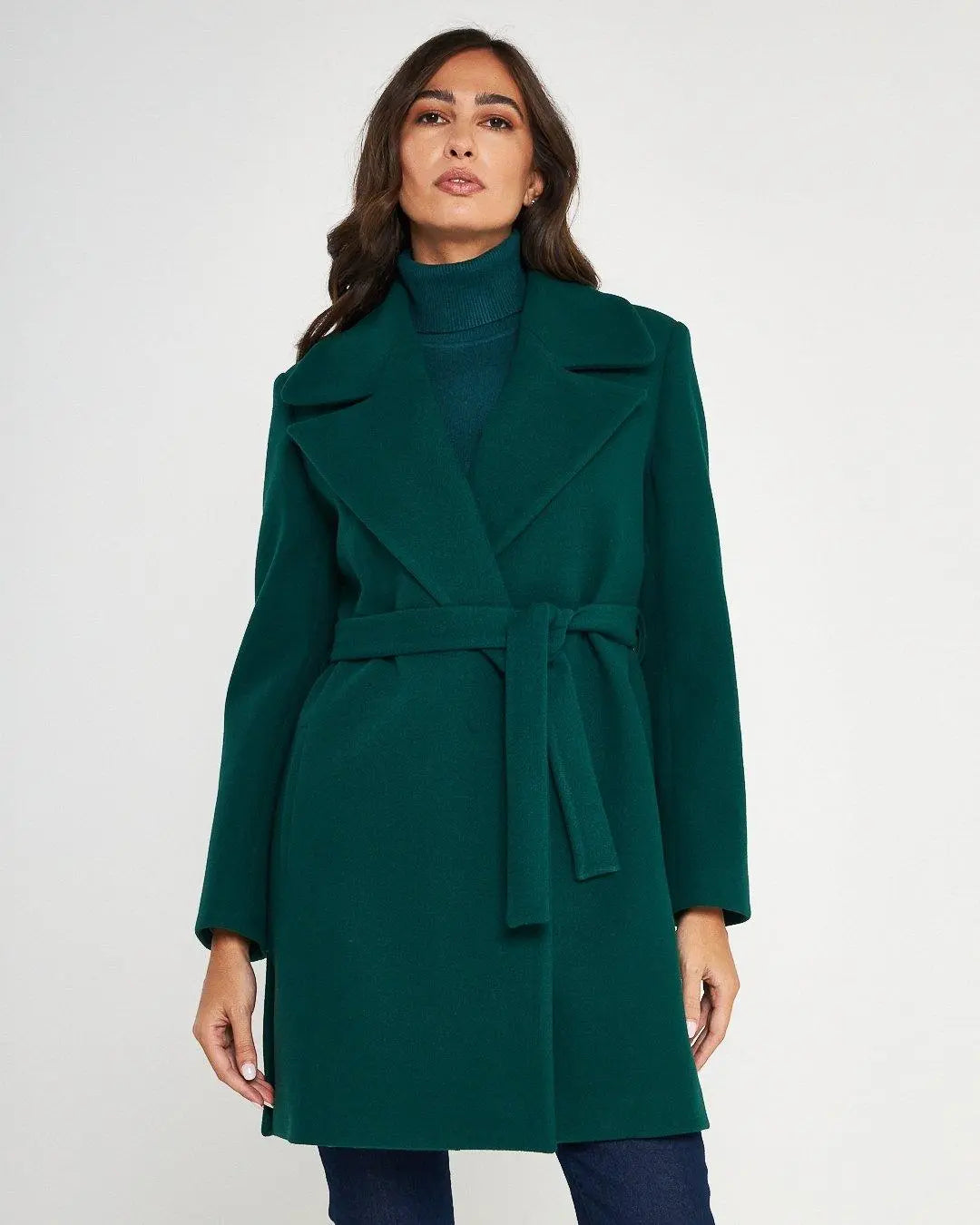 Cappotto tasche VERDE DORABELLA XXL