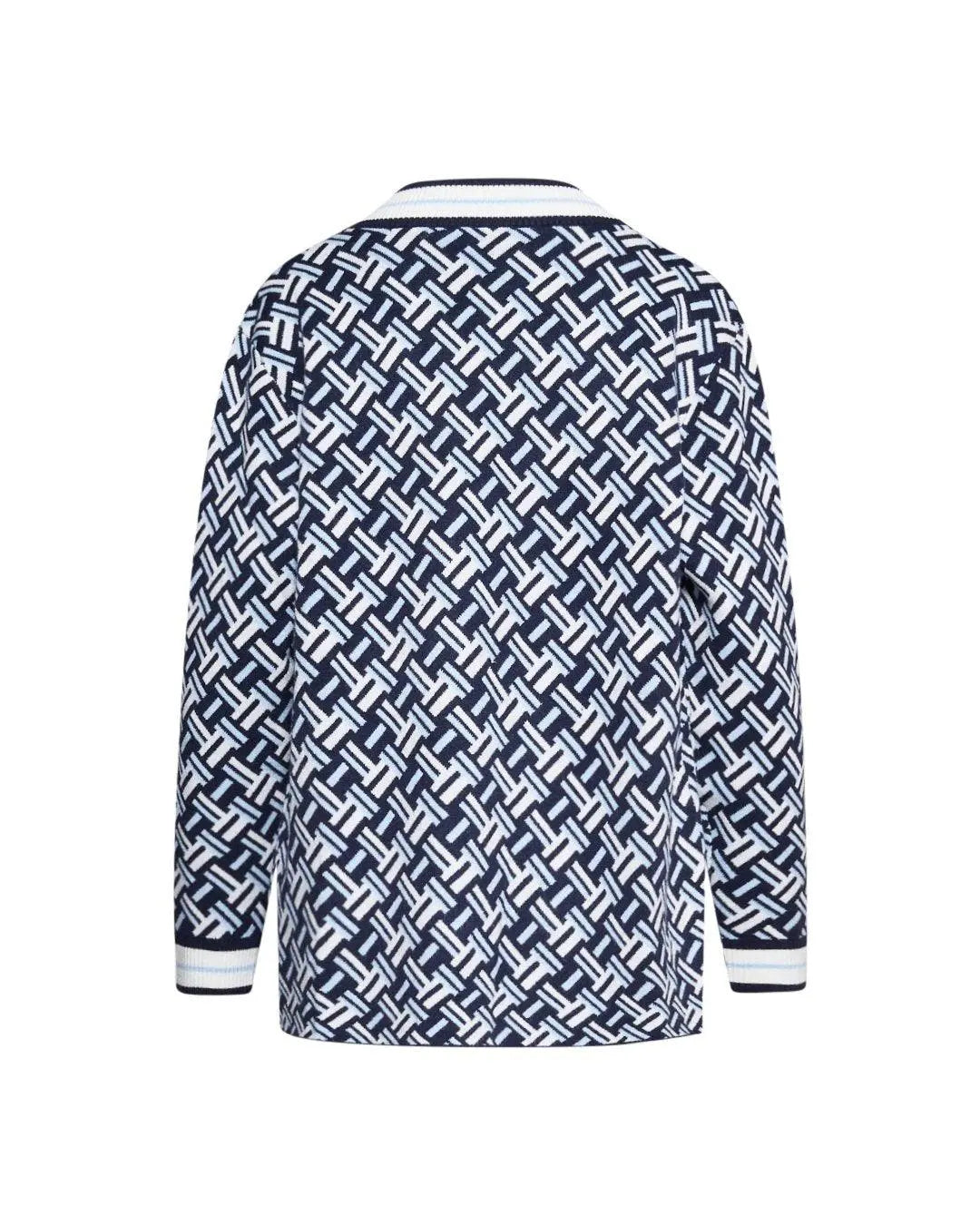 Cardigan BLUE NAVY DORABELLA PIU'