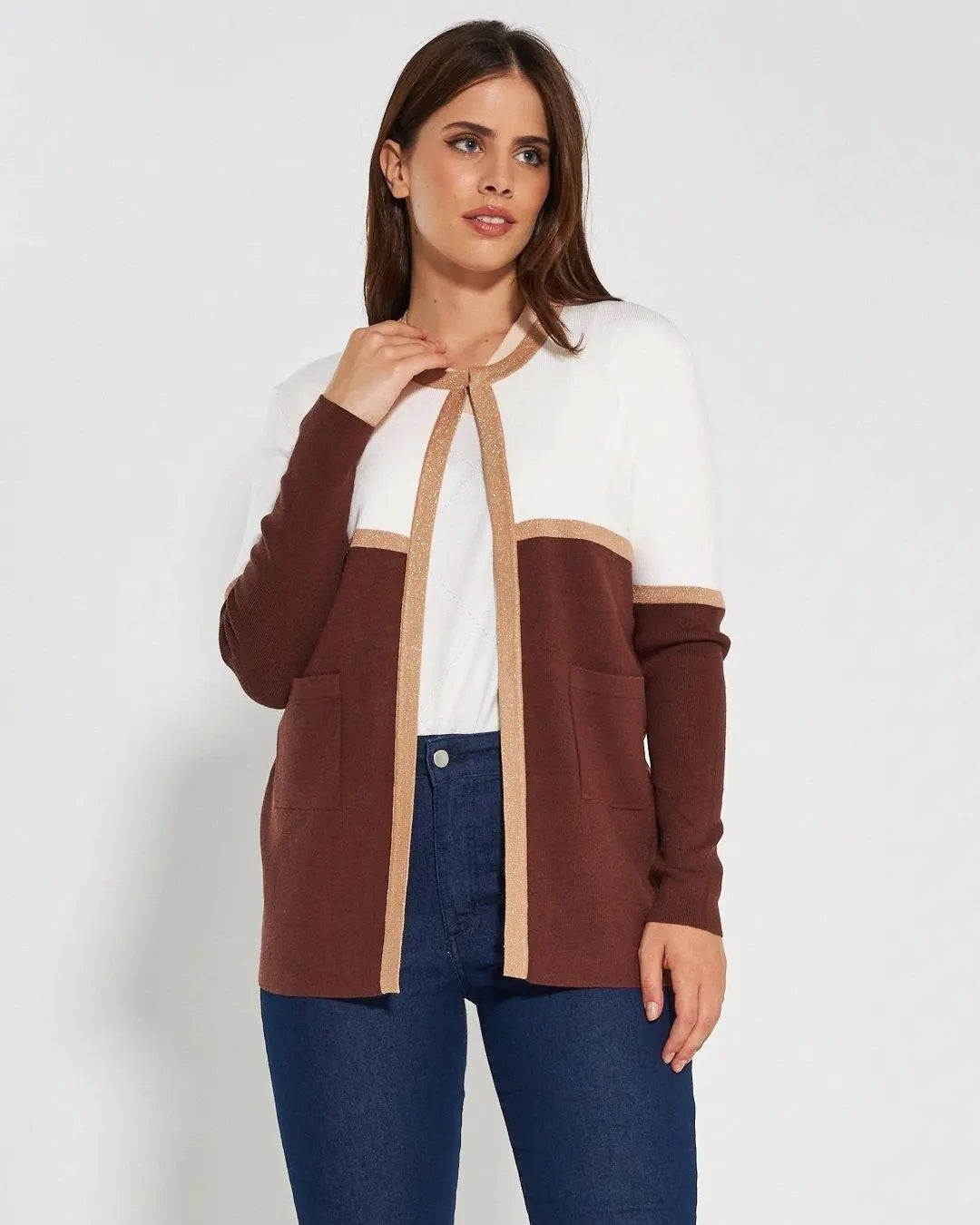 Cardigan CACAO DORABELLA XL