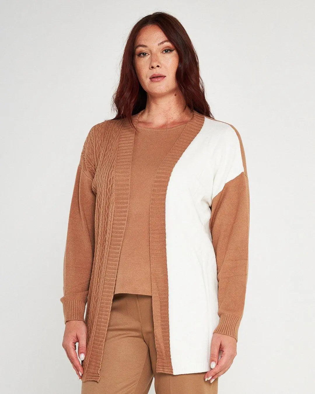 Cardigan CAMMELLO DORABELLA PIU'
