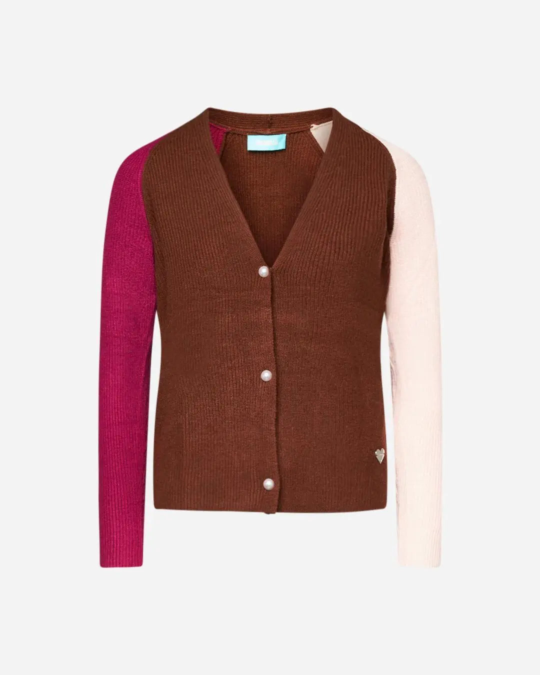 Cardigan a costa inglese CACAO DORABELLA
