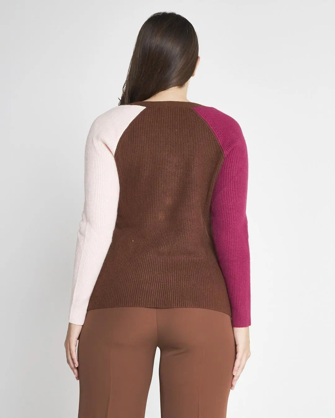 Cardigan a costa inglese CACAO DORABELLA