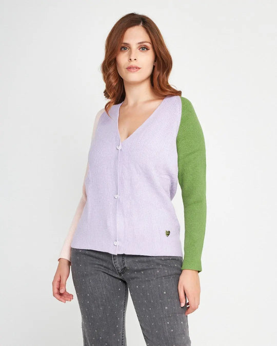 Cardigan a costa inglese LILLA DORABELLA