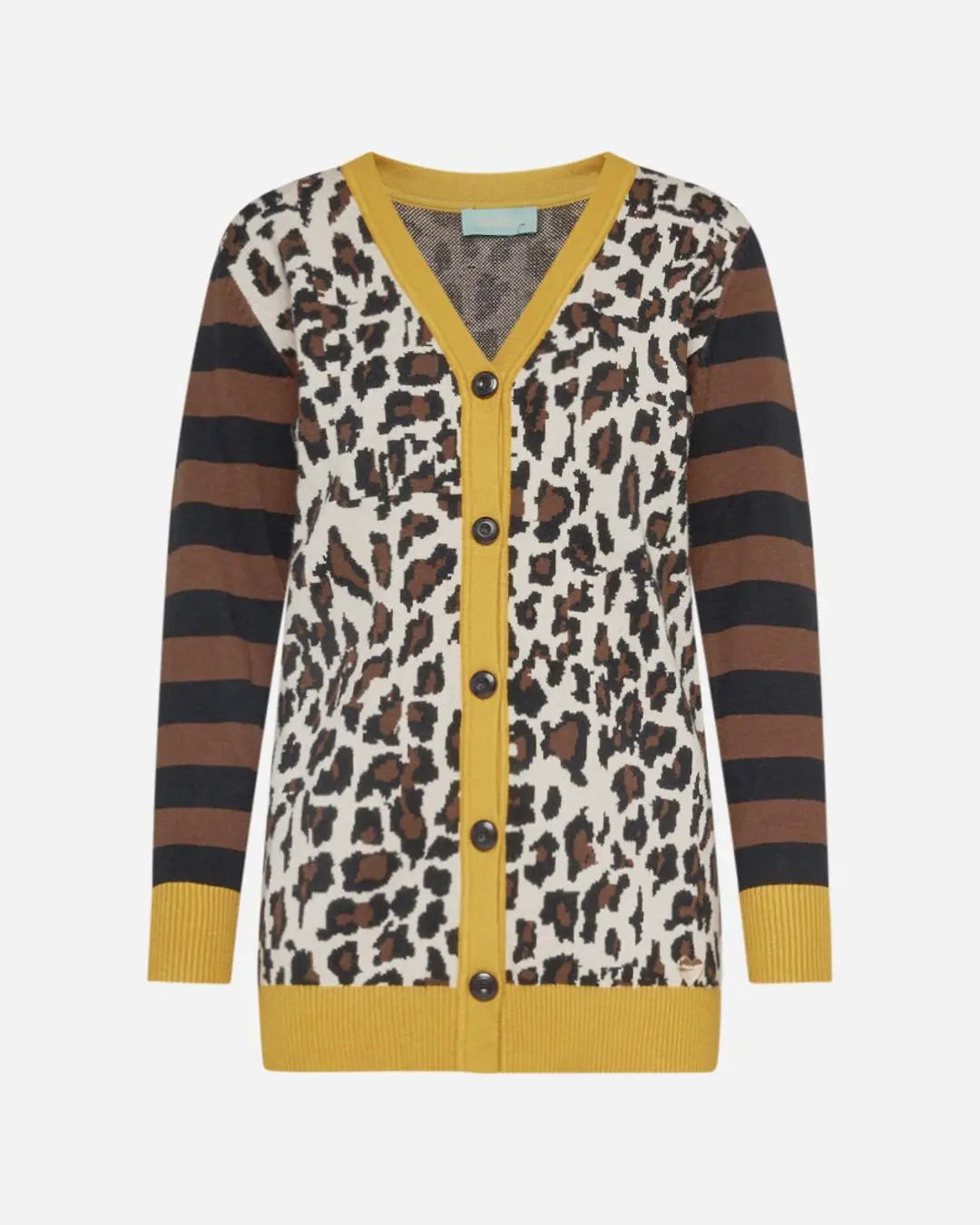 Cardigan animalier NERO DORABELLA