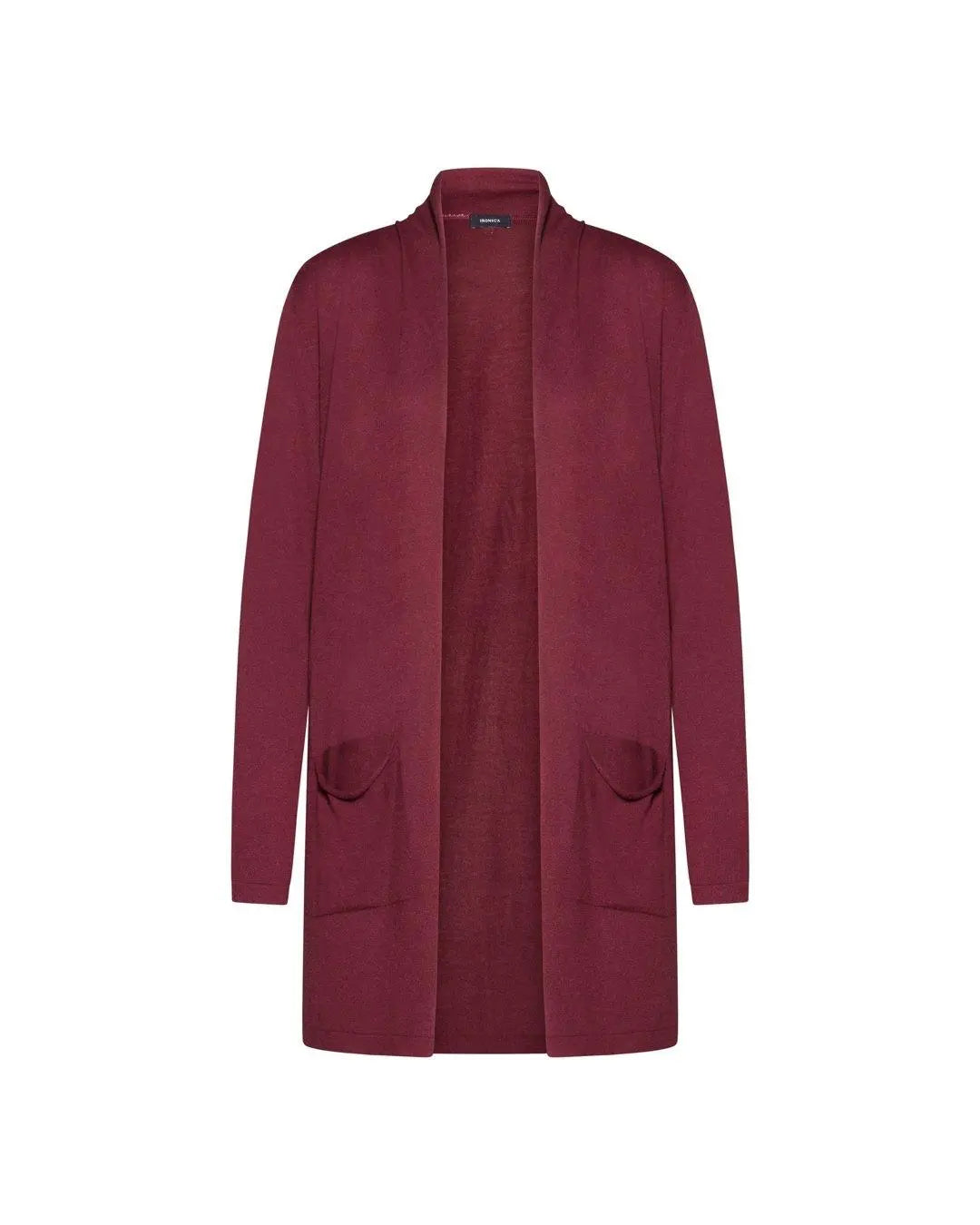 Cardigan aperto BORDEAUX IRONICA
