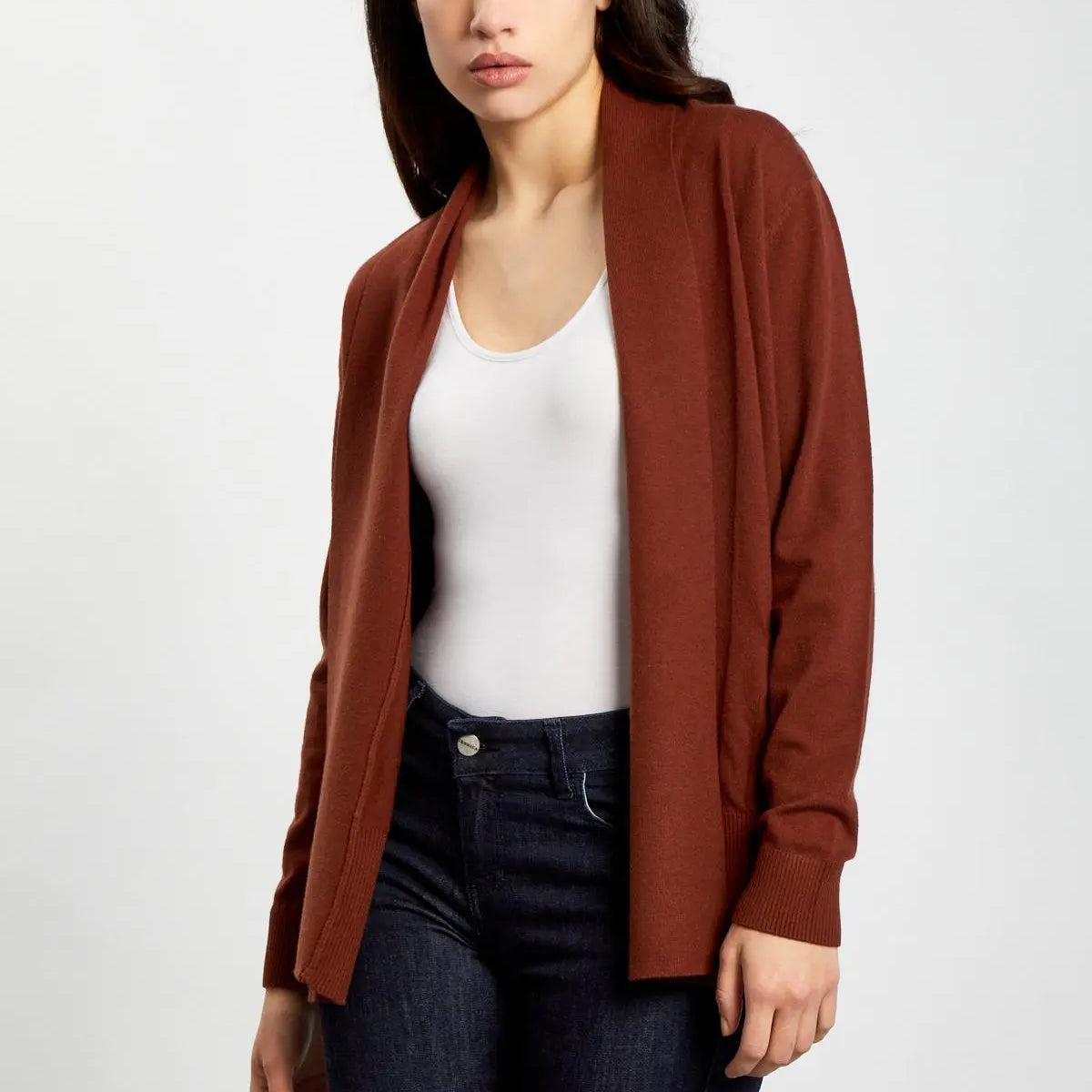 Cardigan aperto CACAO IRONICA