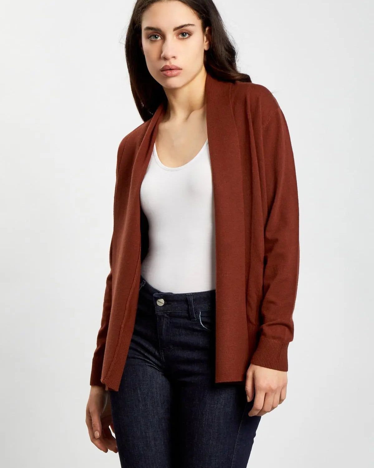 Cardigan aperto CACAO IRONICA