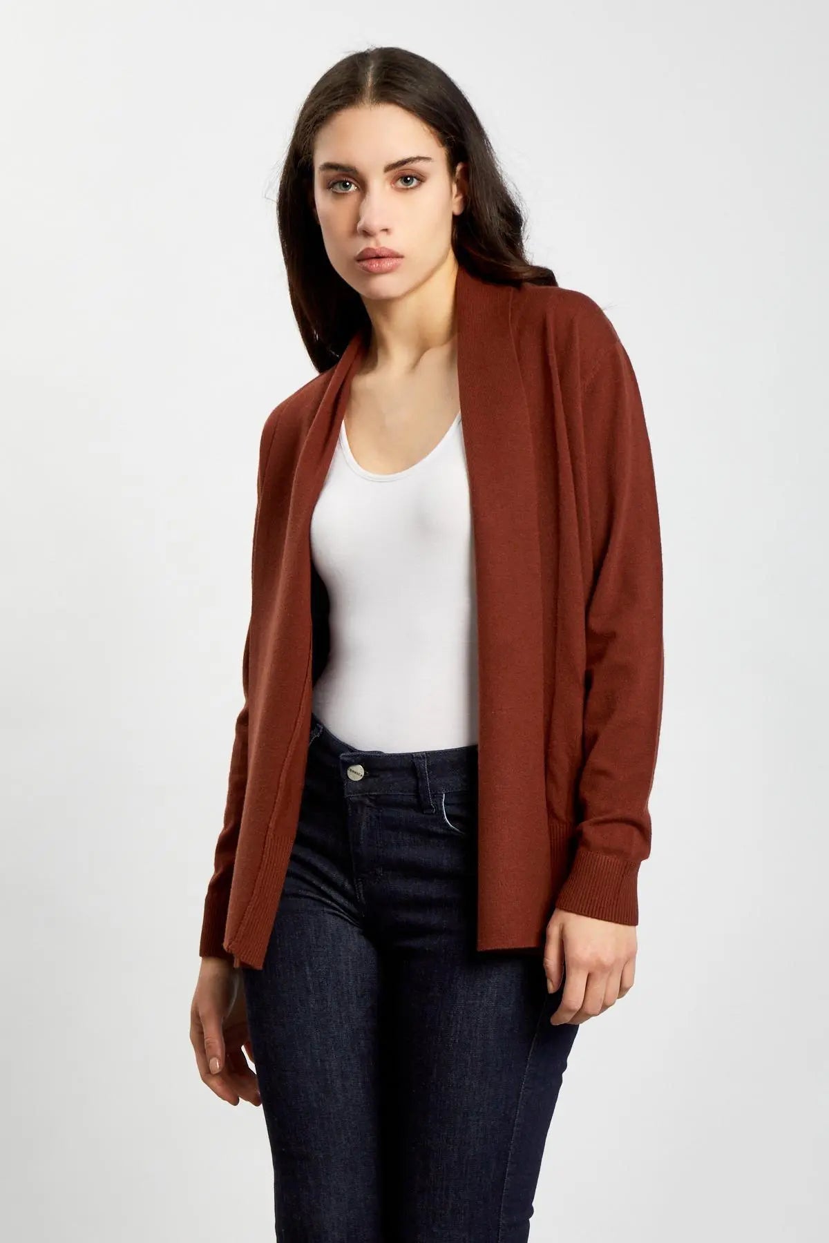 Cardigan aperto CACAO IRONICA