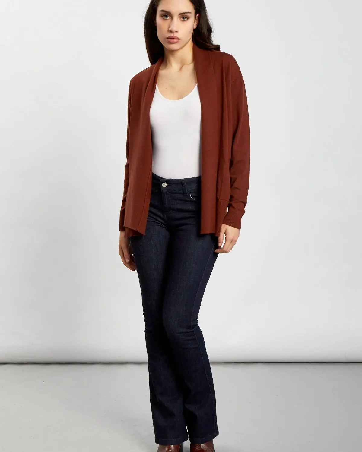 Cardigan aperto CACAO IRONICA