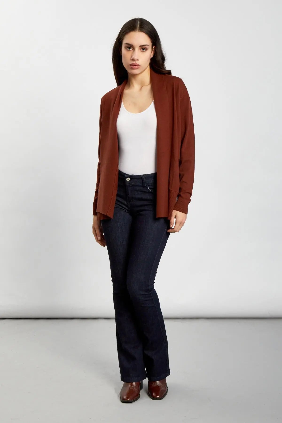 Cardigan aperto CACAO IRONICA